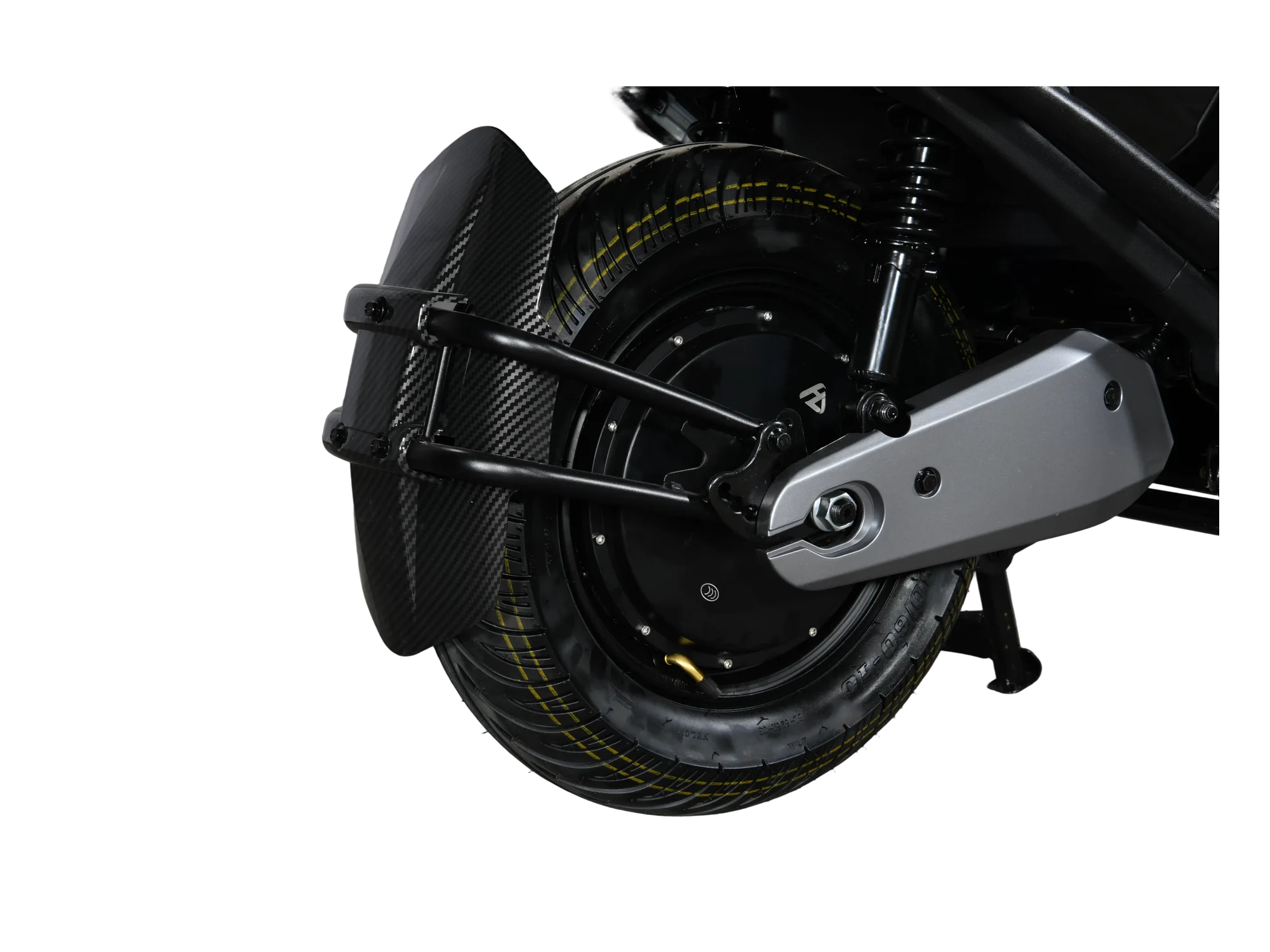 Rear wheel, opposite side